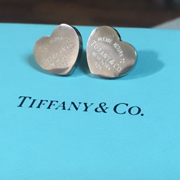 Tiffany Heart Shaped Earrings Top 